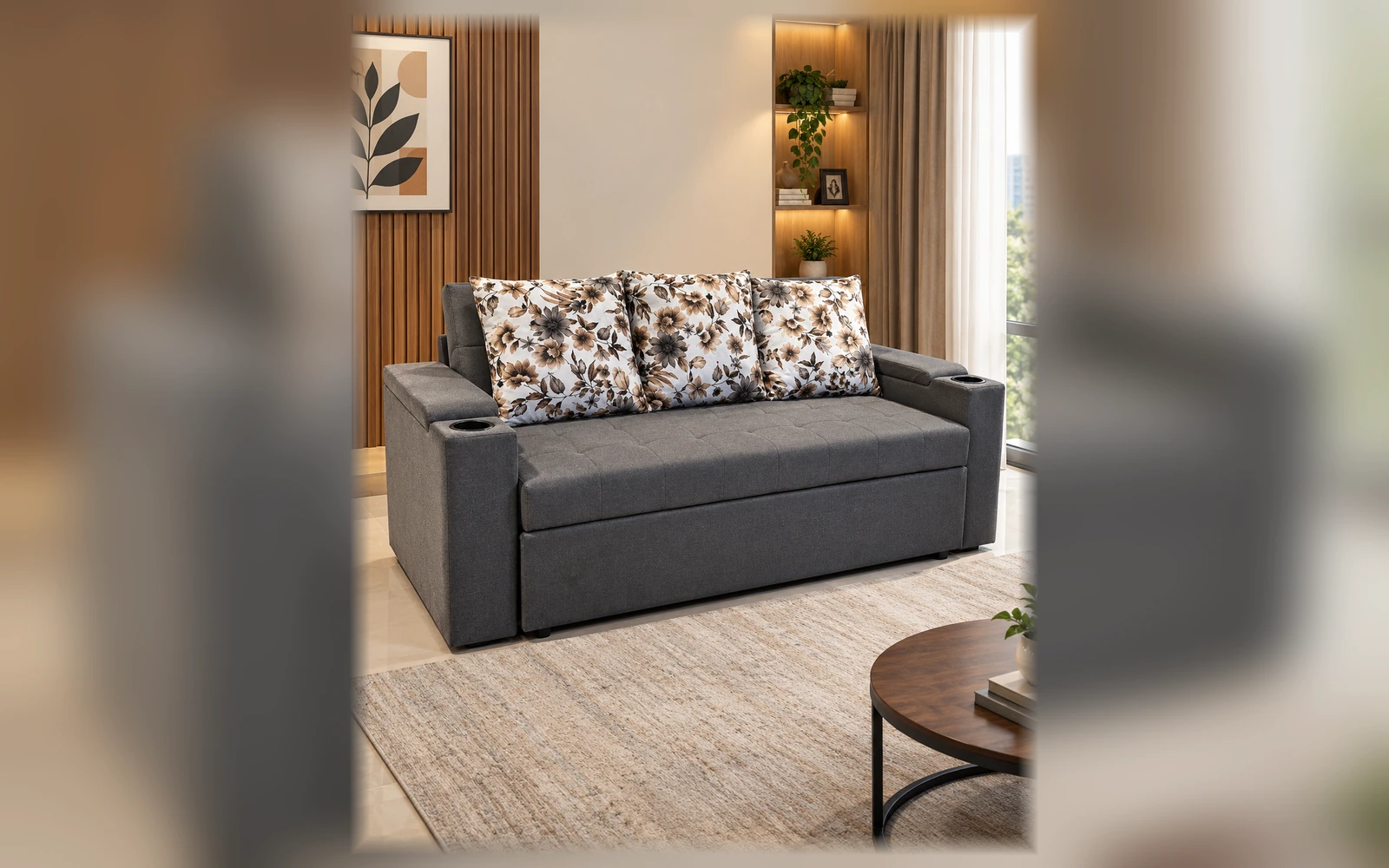 Sofa in a home interior