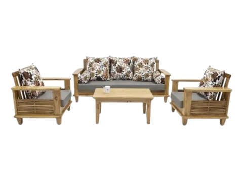 Wooden sofa set