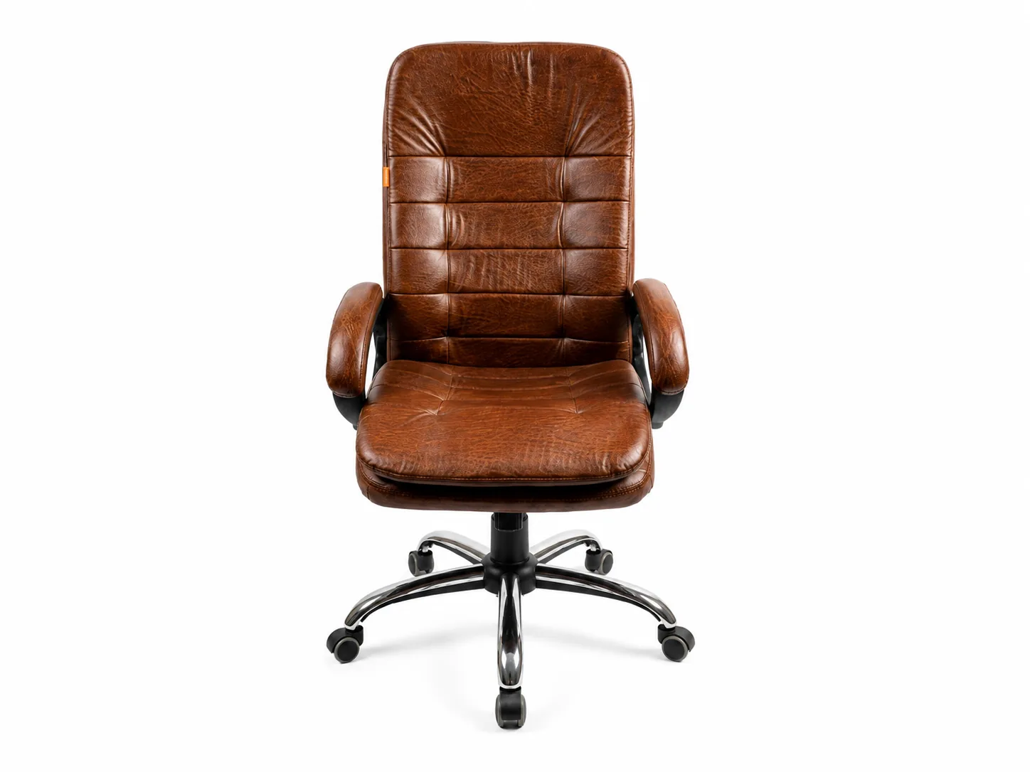 High back leather executive chair