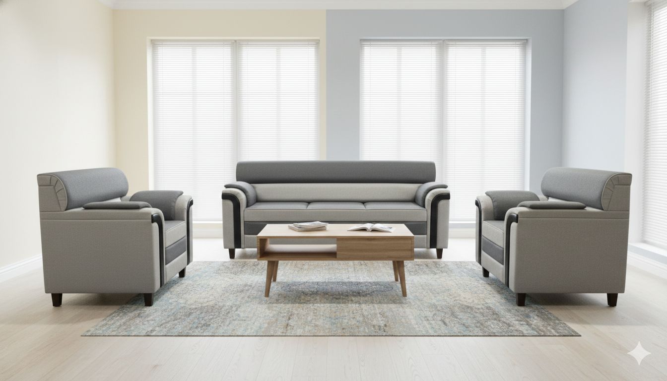 Fabric sofa